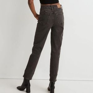 Madewell perfect vintage jean in black